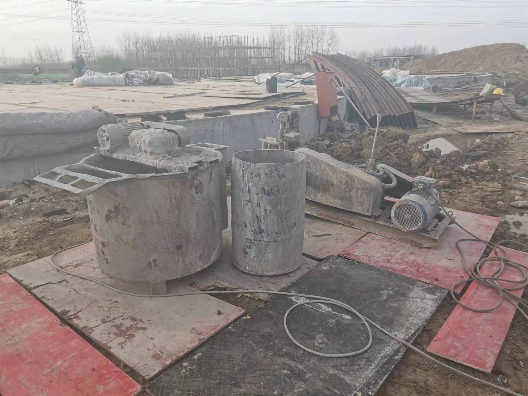 市南设备基础注浆