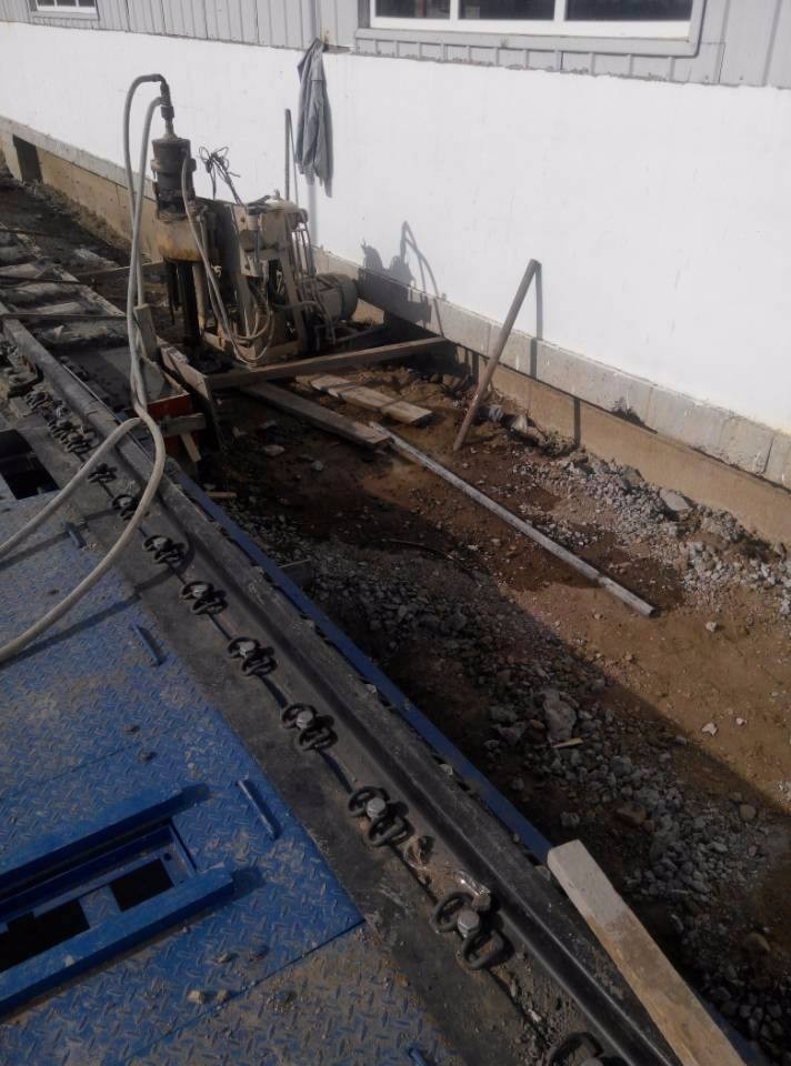 市南注浆治理铁路高路基沉陷病害